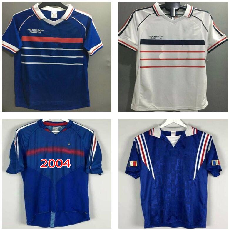 

MAN+KIDS KIT 1998 2006 World Cup Retro ZIDANE Soccer Jersey HENRY Vintage classical 06 Football Shirt PIRES custom maillot de foot, Men size s-xxl