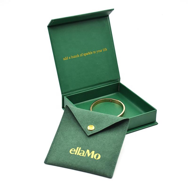 

Jewelry Pouches, Bags Manufacture Custom Logo Printed Paper Gift Box Bracelet