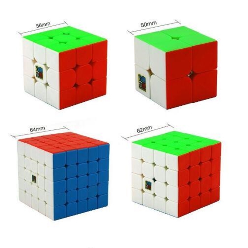 

Speed Bundle, Moyu Mofang Jiaoshi Meilong MF2S 2x2 MF3S 3x3 MF4S 4x4 MF5S 5x5 Stickerless Magic Cube 234 Set with Gift Box Y200428