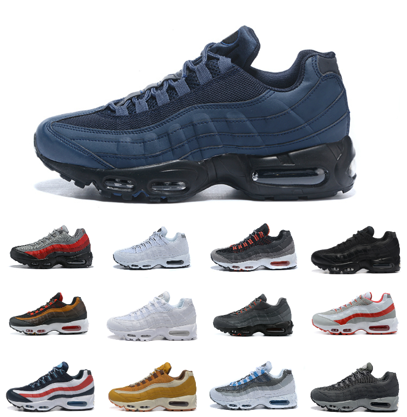 

Ultra 95 OG X 20th Anniversary Men Running Sports Shoes UNDEFEATED 95s TT Trainer Air Triple Black White Sole Grey Blue High Quality Chaussu