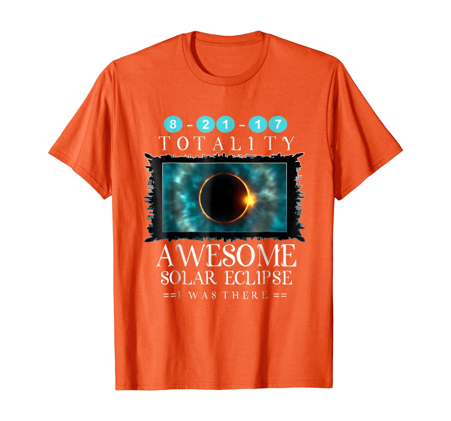 

Total Solar Eclipse 2017 T Shirt Totality Cat Lover T Shirt, White;black