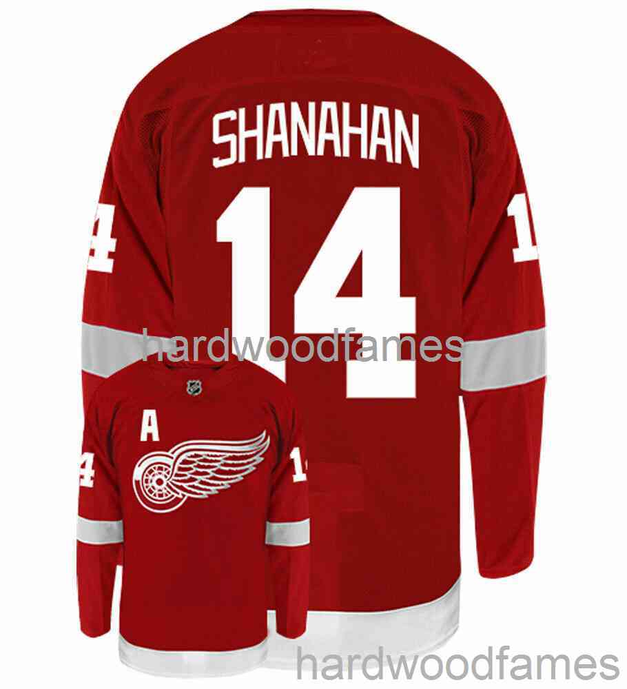 

Embroidery Brendan Shanahan Detroit Red Wings Home Vintage Hockey Jersey Men Women Youth -3XL 4XL 5XL Hockey Jersey