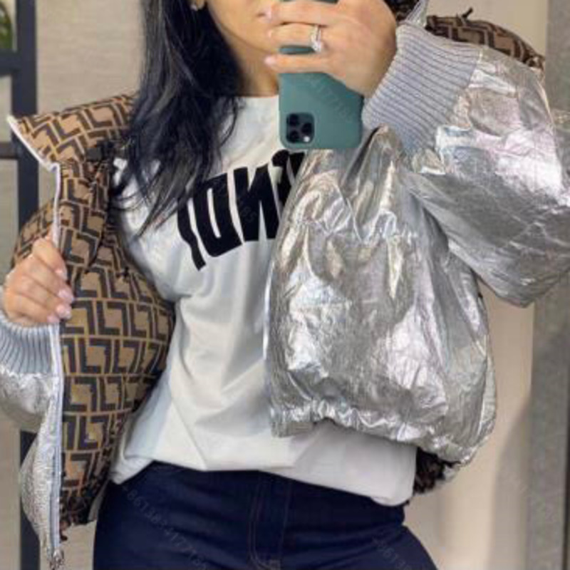 

Designer women down jacket coats Winter double sided wear 95% ffen brand girl hoodie jackets silver super warm free belt logo letter windproof 9 colors clothes womens, Not sold separately