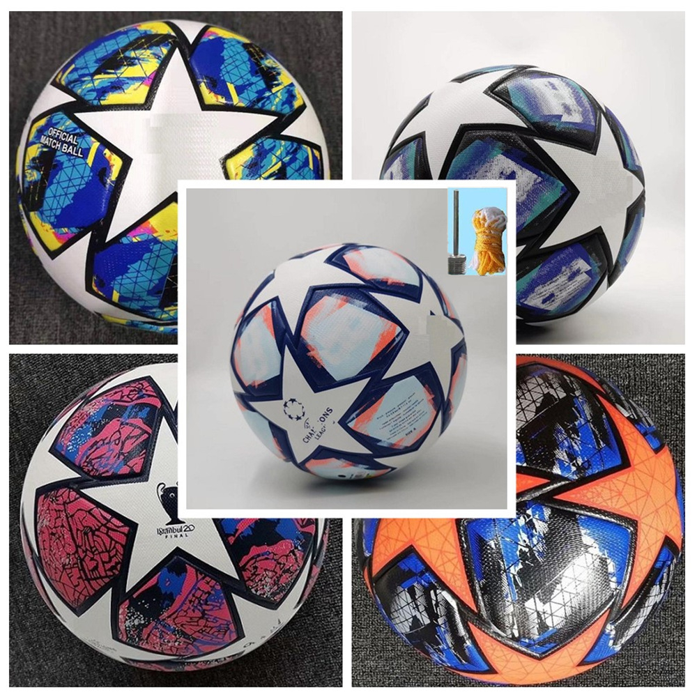 

2021 European champion Soccer ball 20 21 Final KYIV PU size 5 balls granules slip-resistant football