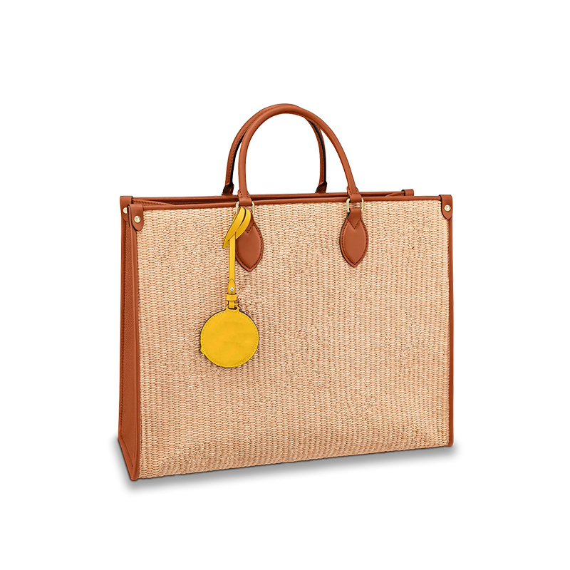 

ON THE GO Latest Woven Bag Designers Fashion Lady Casual Handbags Handle Purses Top Craft 2021 Women Tote High Quality Handbag, Box(not sale separately)