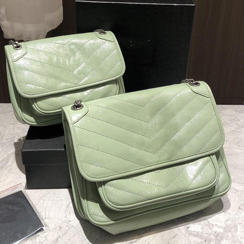 

Chain Crossbody Messenger Bag New High Quality Women Handbags Ladies Composite Tote Leather Clutch Shoulder Bags Female Purse Plain V Lines