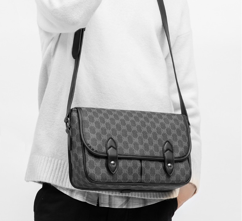 

2023 Womens Briefcase Bags Casual Business Mens Messenger Vintage Crossbody Bag Bolsas Shoulder Bags luxury leather backpacks, 17