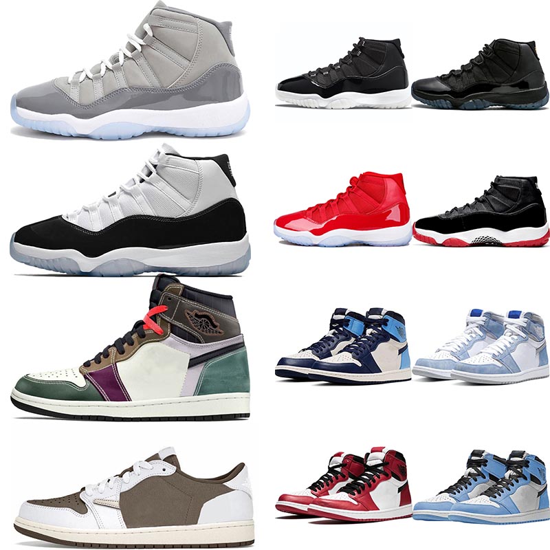 

Basketball Shoes Reverse Mocha Hand Crafted Cool Grey JORDÁN 1 1s Dark Marina Blue Concord Bred Gamma 11 11s Mens Trainers Sports Outdoor Sneakers, Midnight navy
