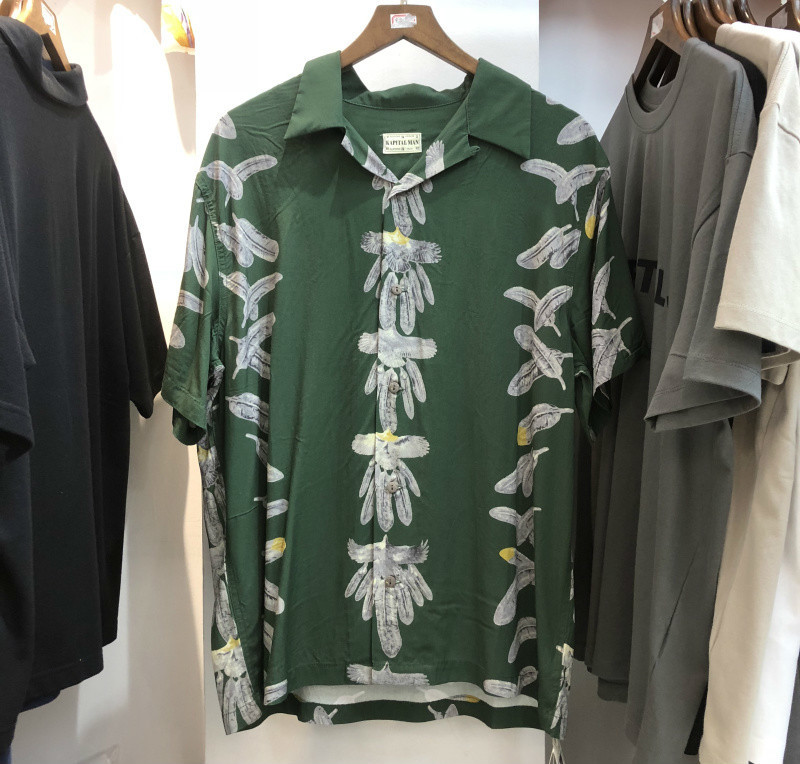 

KAPITAL Shirt Men Women Streetwear Hawaii Style Beach Tees KAPITAL Long Sleeve Casual Shirts C0401