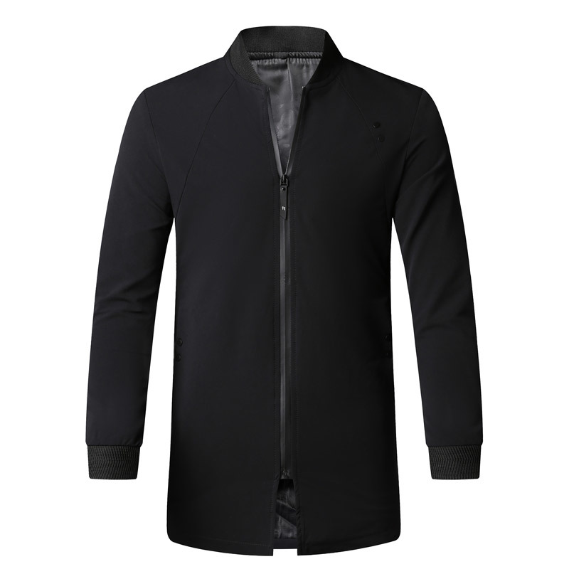 

men's jackets jackets youth casual baseball collar light ywpr, Black;brown