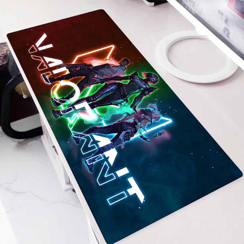 

Mouse Pads & Wrist Rests Valorant Mat Gaming Pad Gamer Xxl Mousepad Desk Girl Mause Computer Gamers Accessories Large Mausepad Anime Table