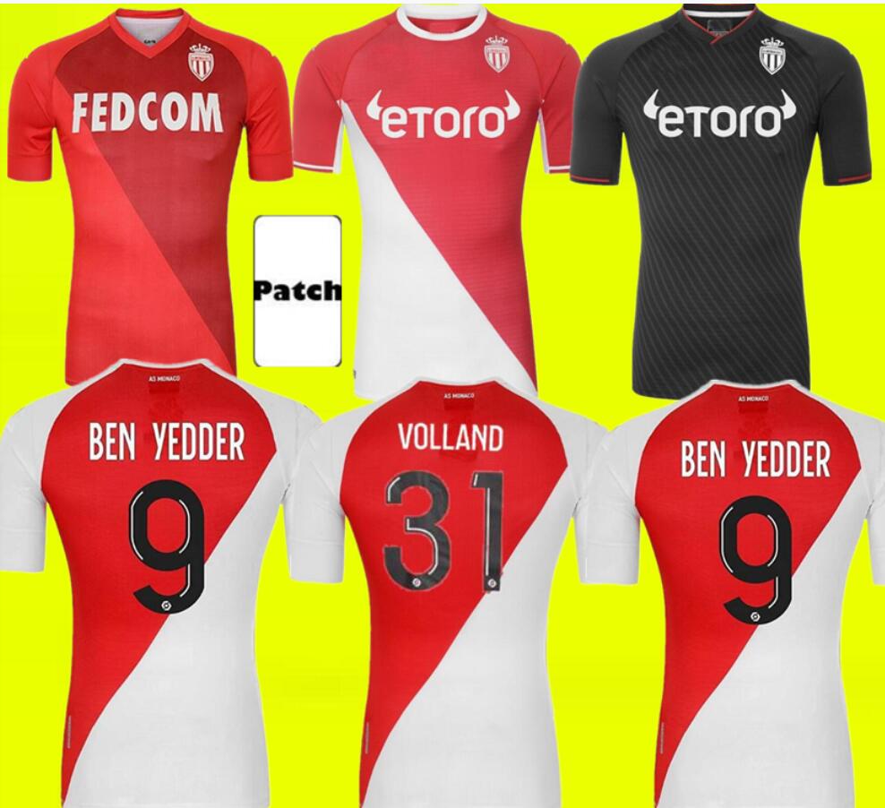 

21 22 AS Monaco away Kids soccer Jerseys BEN YEDDER 9 MARTINS 11 GOLOVIN 17 BALDE 14 TCHOUAMNI 24 LECOMTE 40 HOME 2122 JERSEY CHILE SHIRTS, Red