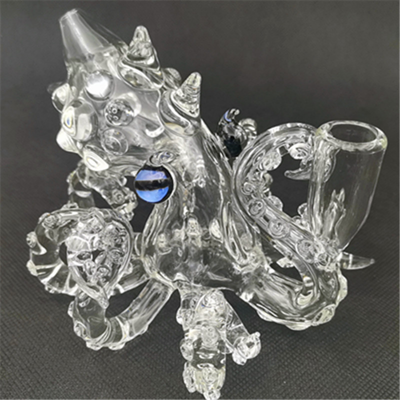 

Clean Octopus With 14.4mm Female Joint Hookahs Water Pipes Bubblers Rig