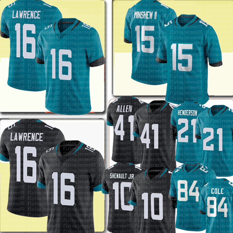 

16 Trevor Lawrence Jersey 15 Gardner Minshew II 41 Josh Allen Football C.J. Henderson Jerseys