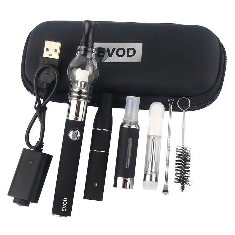 

Dry Herb Starter Kits Wax Mini Vaporizers Vapor Pen Glass Domes 4 in 1 Vapes Electronic Cigarette Zipper Case 4in1 for Vaping 1set, Multi