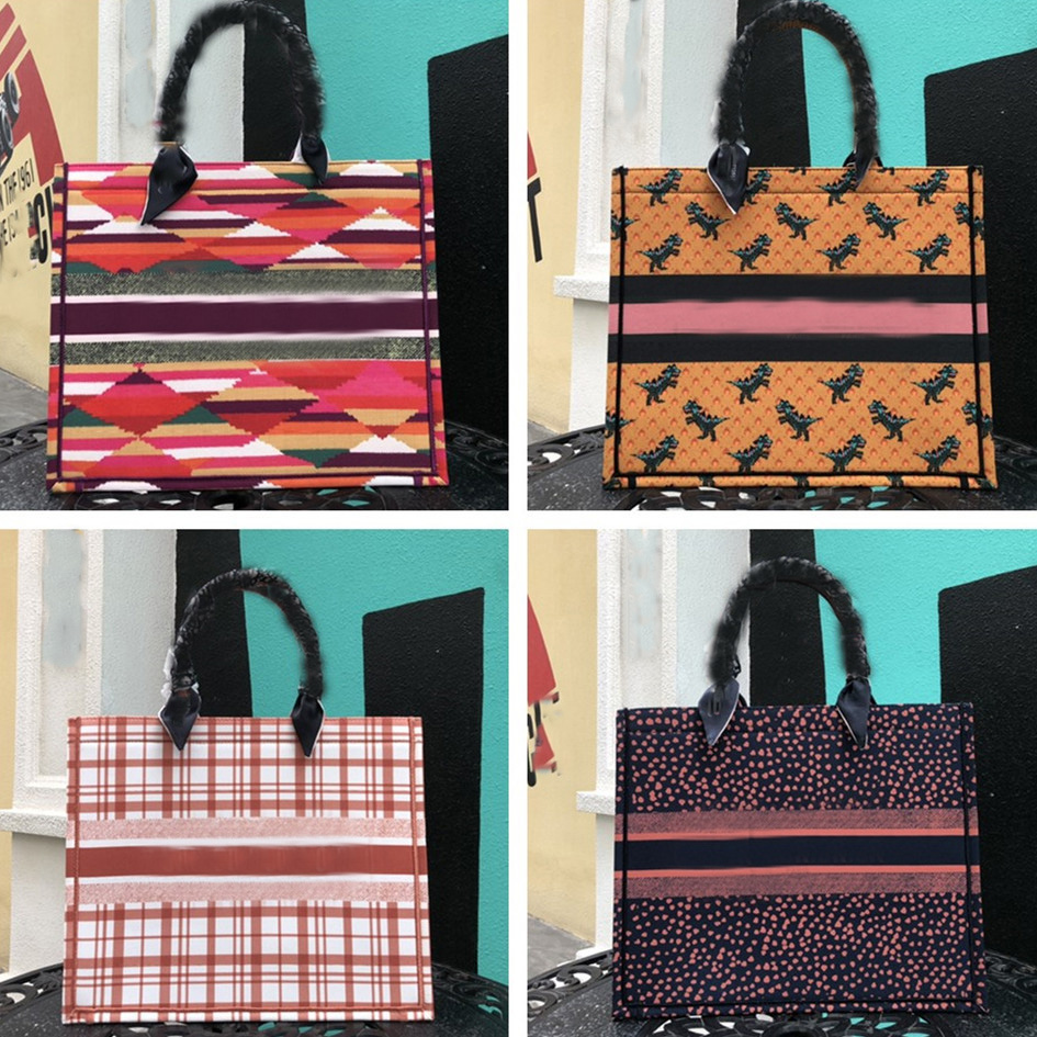 

Designer handbags luxury shopping bags top canvas materials printed patterns decorate the classic style of ladies sack