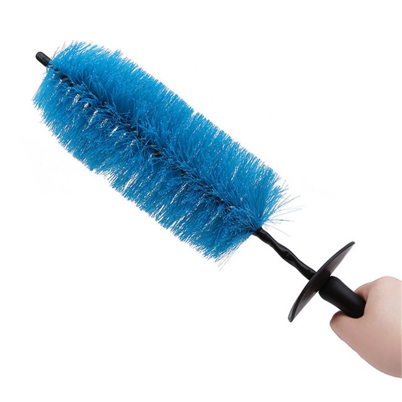 

Car Sponge Wheel Wash Brush Plastic Handle Vehicle Cleaning Rims Tire Washing Auto Scrub