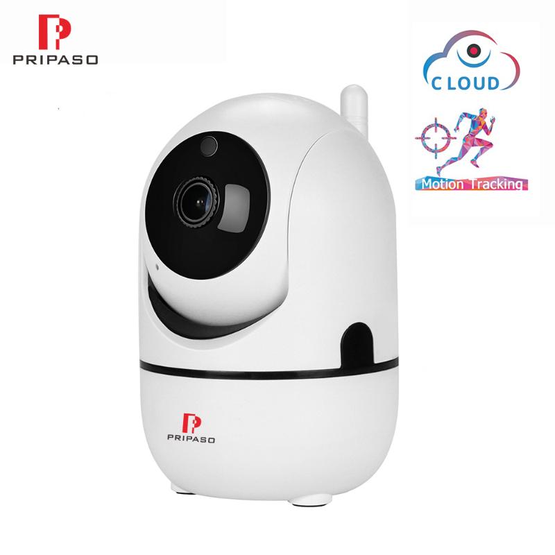 

Cameras Pripaso HD 720P Cloud Wireless Indoor IP Camera Home Security Ptz 1MP Night Vision CCTV WiFi Baby Monitor Cam