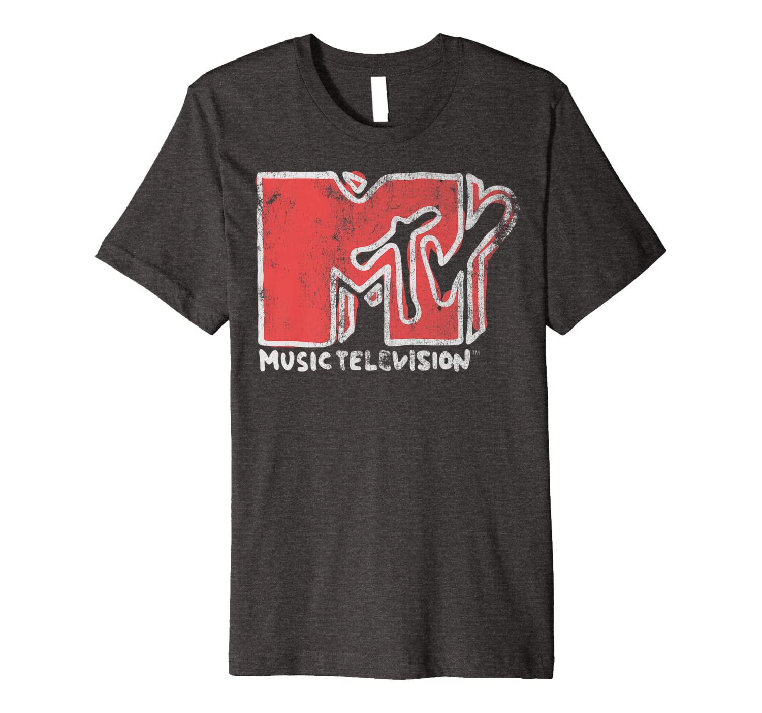 

MTV Spray Paint Tag Art Logo Premium T-Shirt, Mainly pictures
