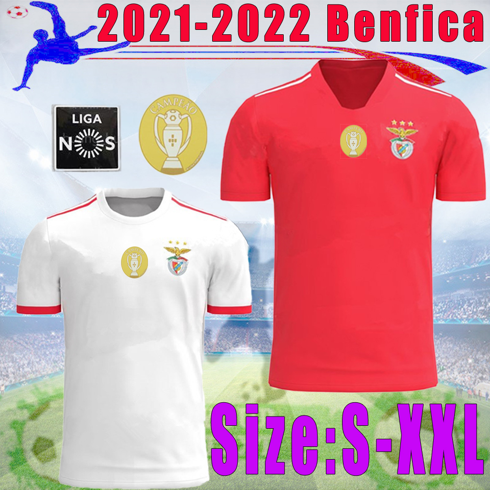 

2021 2022 Benfica PIZZI Soccer Jersey JONAS GABRIELB Camiseta SEFEROVIC ZIVKOVIC SALVIO ELISEU FEJSA 21 22 Football shirts, Black;yellow