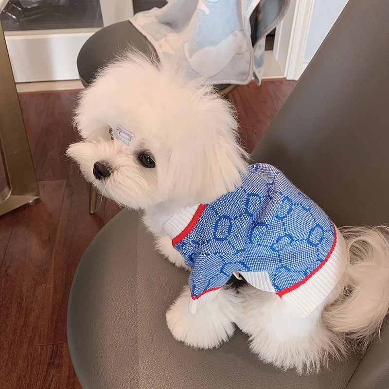 

Dog Apparel Clothes Supplies Design Letter Cotton Small Sweater Pet supply Cartoon Clothing Puppy Jumpsuit Outfit, Without box