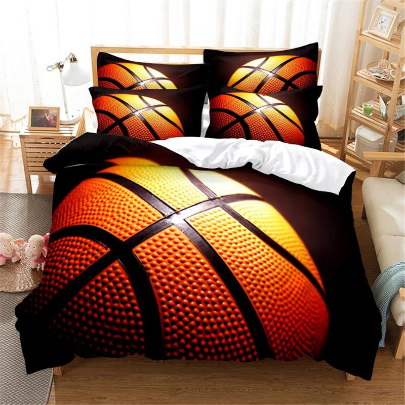 

Bedding Sets Basketball Set  Duvet Cover Bed Cotton Bedroom
