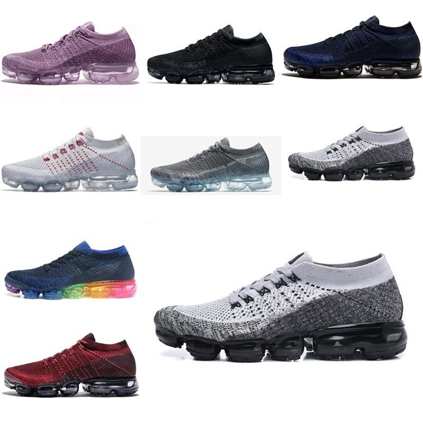 

2021 Wholesale Boots sneakers Shoes 2018s Plyknit Mens women Green Trainers Tennis Shoe Men Sport Size 36-45, Black