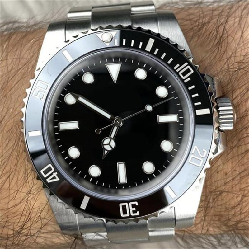 

Green Ceramic Bezel New watch Mens Mechanical SS 2813 Automatic Movement Designer Sports Fashion men Watches Wristwatches, Extra shipping;not watches