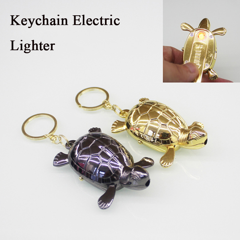 

Coo Eectric ighters Sea Turte USB Rechargeabe Windproof ighter Gadgets For Men Smoking Accessories Dropship piers