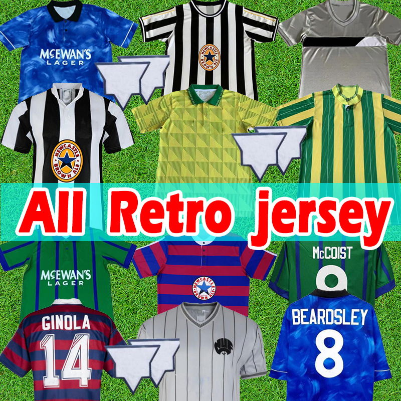

Newcastl e Retro soccer jerseys 1984 1986 1988 1994 1995 96 97 98 99 2005 06 07 Magpies BATTY SHEARER Bellamy ASPRILLA UNITED classic vintage jersey football shirt top, 1997-99