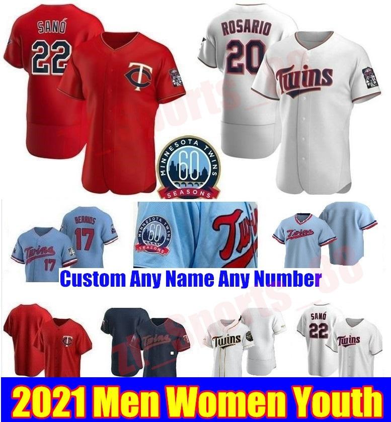 

2021 Men Women kids Josh Donaldson Baseball Jerseys Max Kepler Miguel Sano Byron Buxton Nelson Cruz Rod Carew Joe Mauer Harmon Killebrew Aaron, As shown in illustration