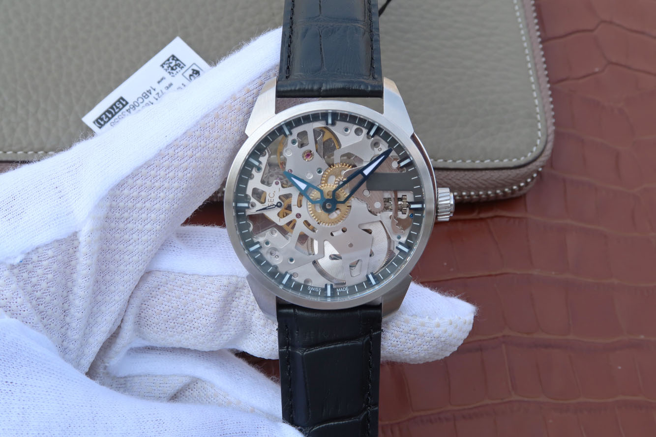 

Men's Watch 070.405.16.411.006497 Manual mechanical movement, diameter 43 mm, Belt, bottom, Black