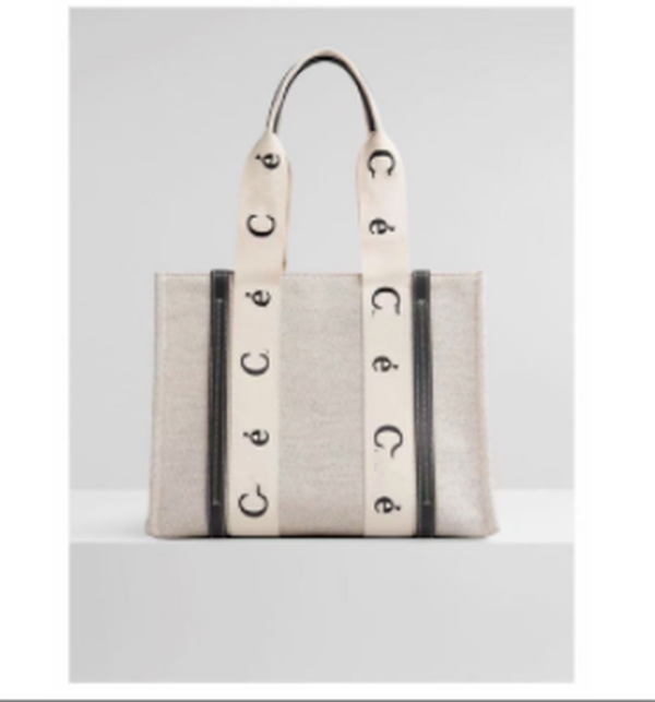 

Shoulder Bag Letter Print Tote Stripe Canvas Evening Bags Large Capacity Female Japanese Casual Handbag Shopping Bags, Black