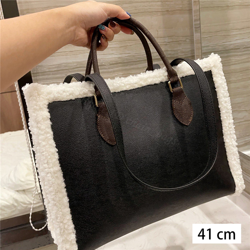 

Luxury Handbag Designers Totes Shoulder Bags Crossbody Clutch Bag Purse Wallets Floral Letters Plush High Capacity Mommy Shopping Backpack Square Women Handbags, Color a