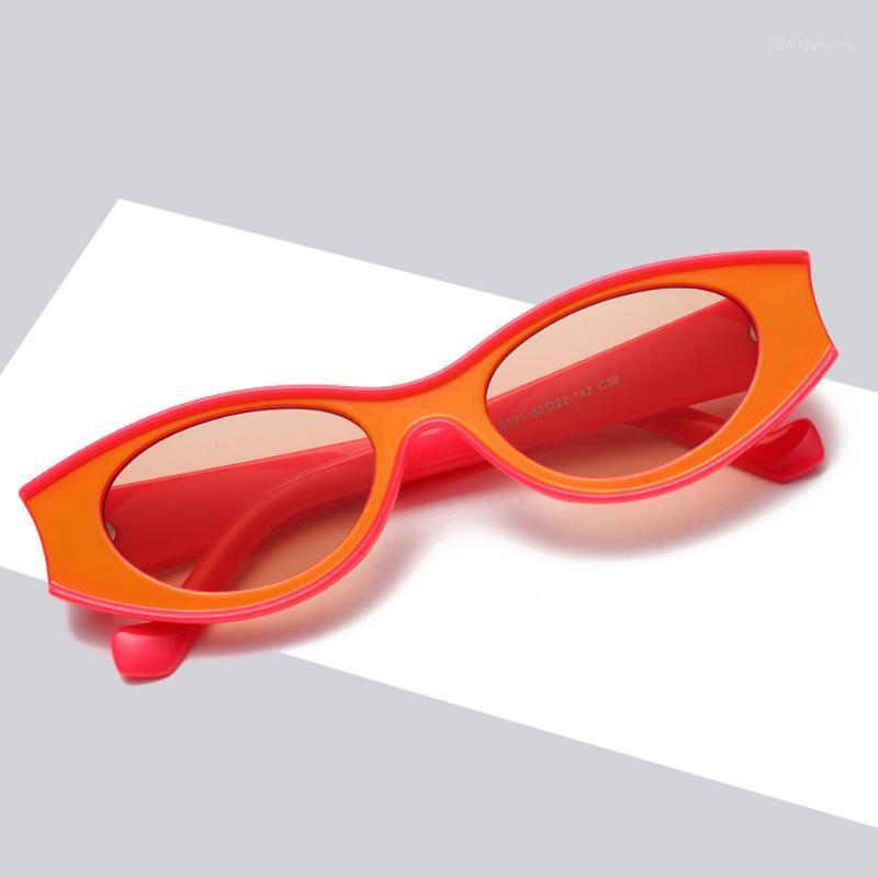 

Fashion Oval Sunglasses Women Men European And American Catwalk Trend Personality Sun Glasses Retro Small Frame Eyeglasses