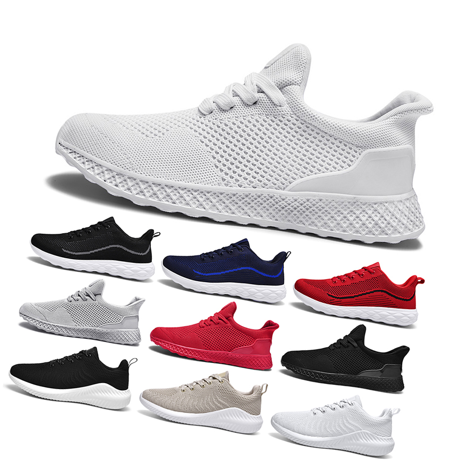 

Mesh tennis shoe white soft walking calzado running shoes sneaker breathable outdoor classic deportivo fashion sport sneakers, # 1