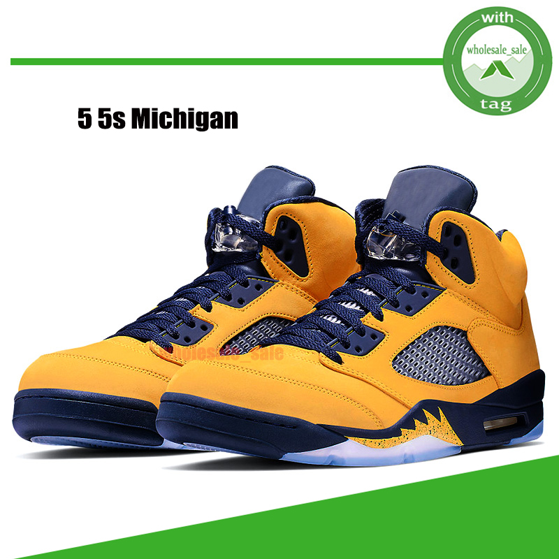 

New Michigan Jumpman 5 5s Reverse Fresh Prince Men Basketball Shoes Raging Bull Sail What The Anthracite Satin Bred Grape Fresh Prin Island Green Designer Sneakers, Alternate