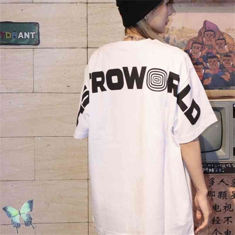 

Cactus Jack Travis Scott T-shirt Men Women Astroworld Top Tees Rapper 210420, 5023hei