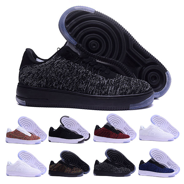 

wholesale 2021 Newest fly knit one athetic outdoor Shoes Classical All White black High line men women designer sneakers size 36-45