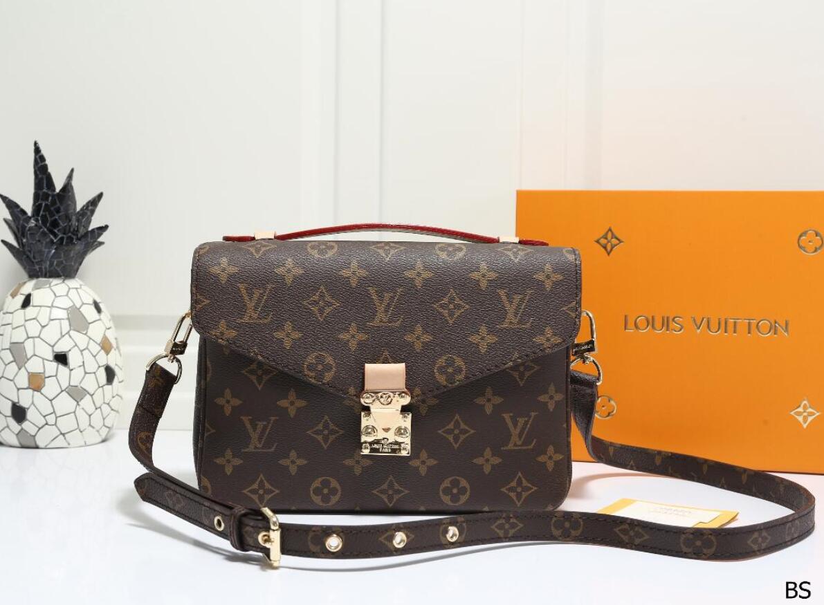 

1-4 new POCHETTE METIS women messenger package classic shoulder bag clutch handbag leather evening bag totes GGLVLouisVitton YSLVUTTON