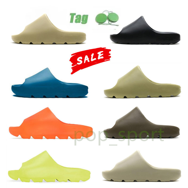 

Hot Sell Slides Bone Resin Desert Sand Designer Slippers Summer Fashion Mens Women Brown Flat Beach Causal Sandals Earth Brown., Black