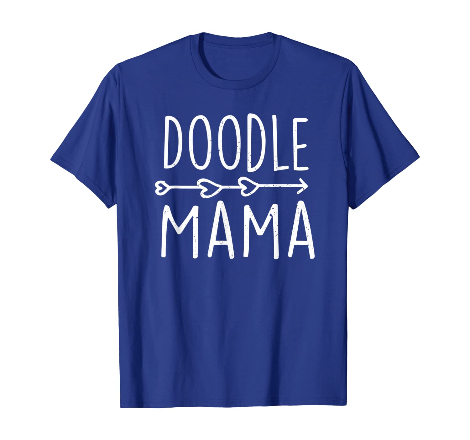 

Doodle Mama T-Shirt Funny Golden Doodle Fur Mama Gift Tee, White;black