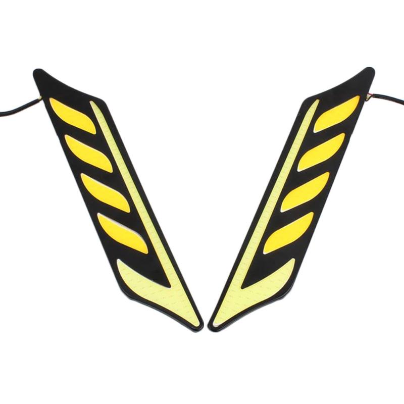 

Drl Wing Shape 12V Xenon White 12W LED COB Car Auto Driving Daytime Running Lamp Fog Light Interior&External Lights