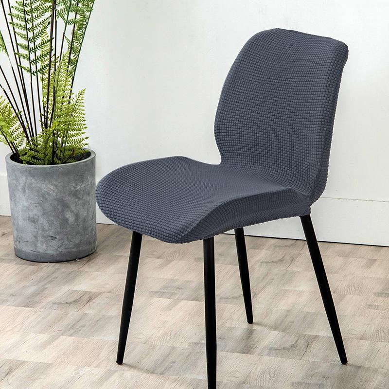 

Bow Chair Cover Stretch Washable Dining Chairs Covers Slipcover Office Polar Fleece Fabric Home El Christmas Leorate