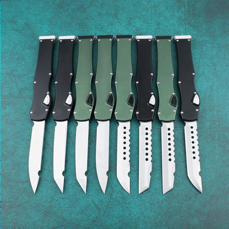 

D2 single EDC knife folding Promotion survival action! outdoor aluminum handle tactical 6061-T6 camping Fixed tool Omllw
