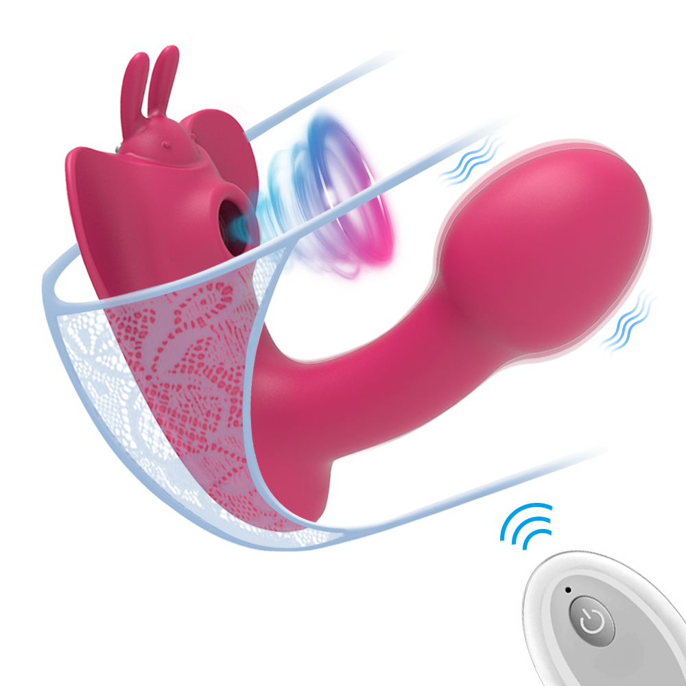 G-Spot Sucking Clit Sucker Clitoris Vacuum Stimulator Vibrator Female Remote Control Sex Toys for Women Adults 18hello-image-754628474