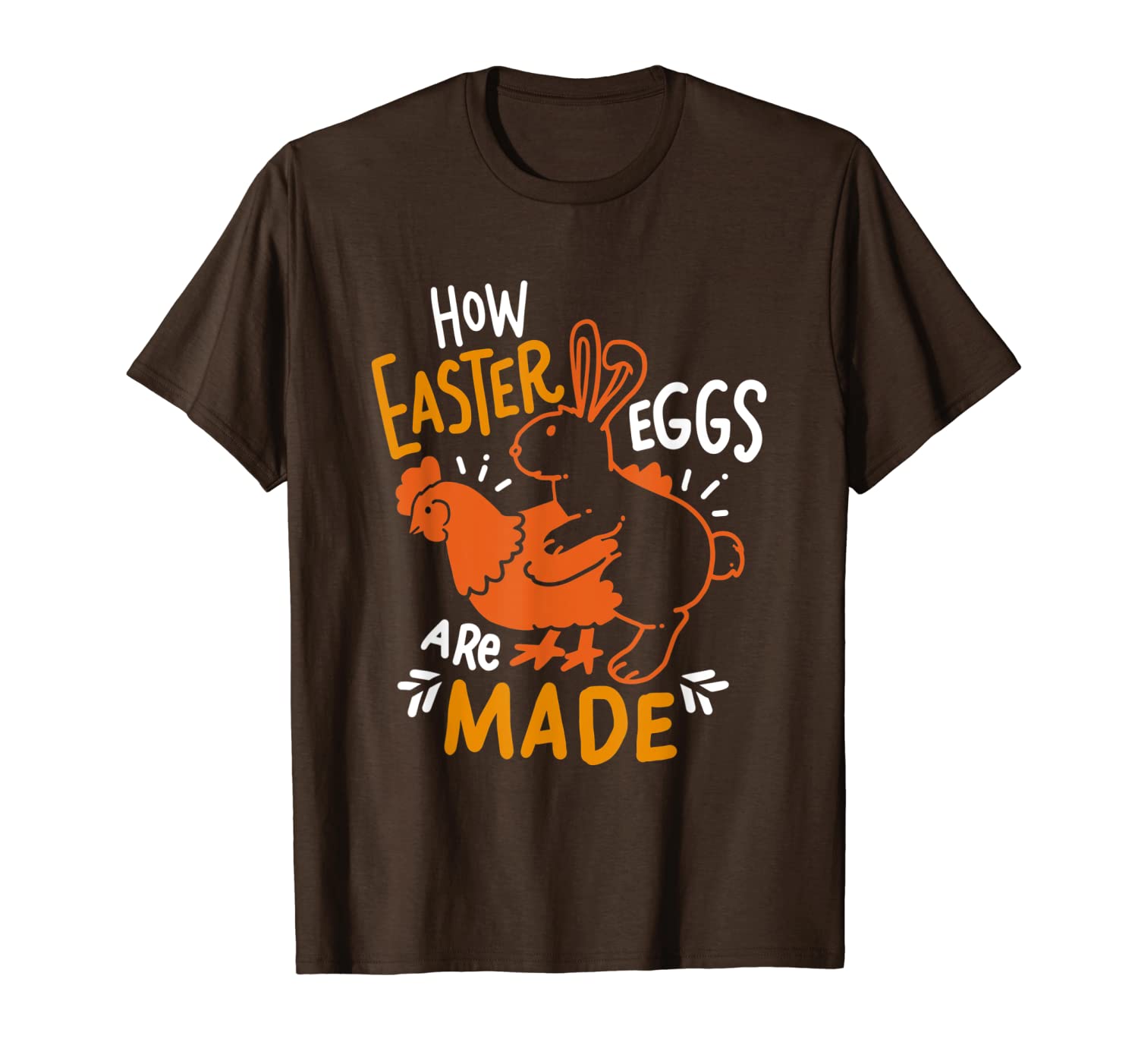 

how easter eggs are made shirt funny mating t-shirt, White;black