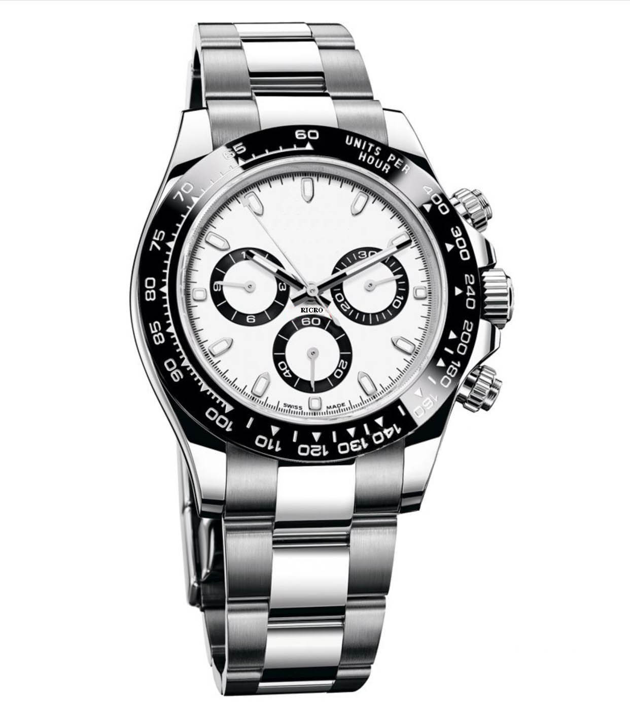 

Wristwatch, master, men's sports, 2813 automatic chain movement, sapphire glass, ceramic bead, stainless steel case, folding buckle, wholesale and retail,, Custom payment