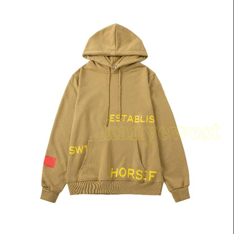 

21ss autumn Designer hoodies LONDON ENGLAND Men Womens letter print sweatershirt good quality Tees Street long Sleeve luxurys sweatershirts, Black