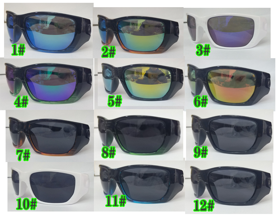 

10pcs summer new fashion man driving sunglasses sports spectacles women glassesCycling Sports Outdoor Sun Glasses 12colors gradient field